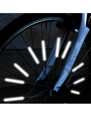 36 Stück reflektierende Speichenclips