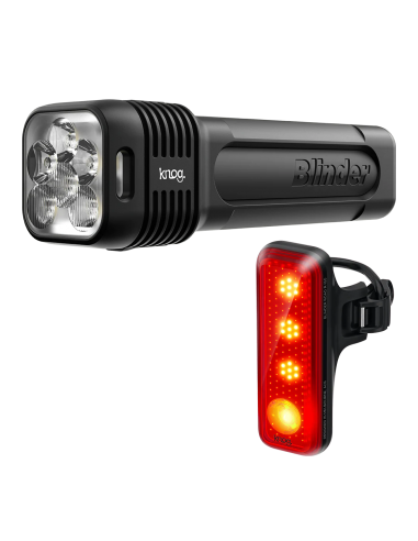 Knog Set Scheinwerfer Blinder 1300 &...