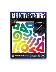 Reflektierende Stickers...
