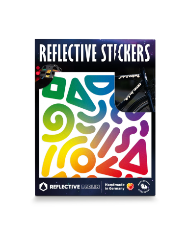 Reflektierende Stickers Formen - Doodle