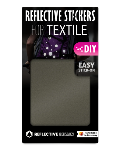 Reflektierende Textilsticker DIY