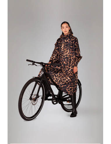 RAINKISS Regenponcho Dark Leopard
