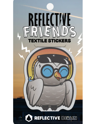 Reflektierender Friends Textilsticker...
