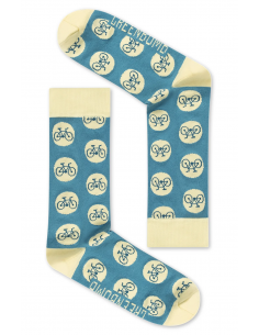 Chaussettes Bike Spot blue mix