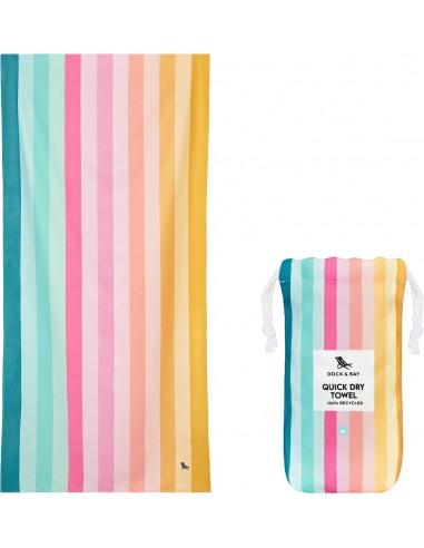 Towel de voyage coastal candy large...