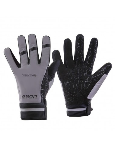 Hoch reflektierende, wasserdichte Velo-Handschuhe
